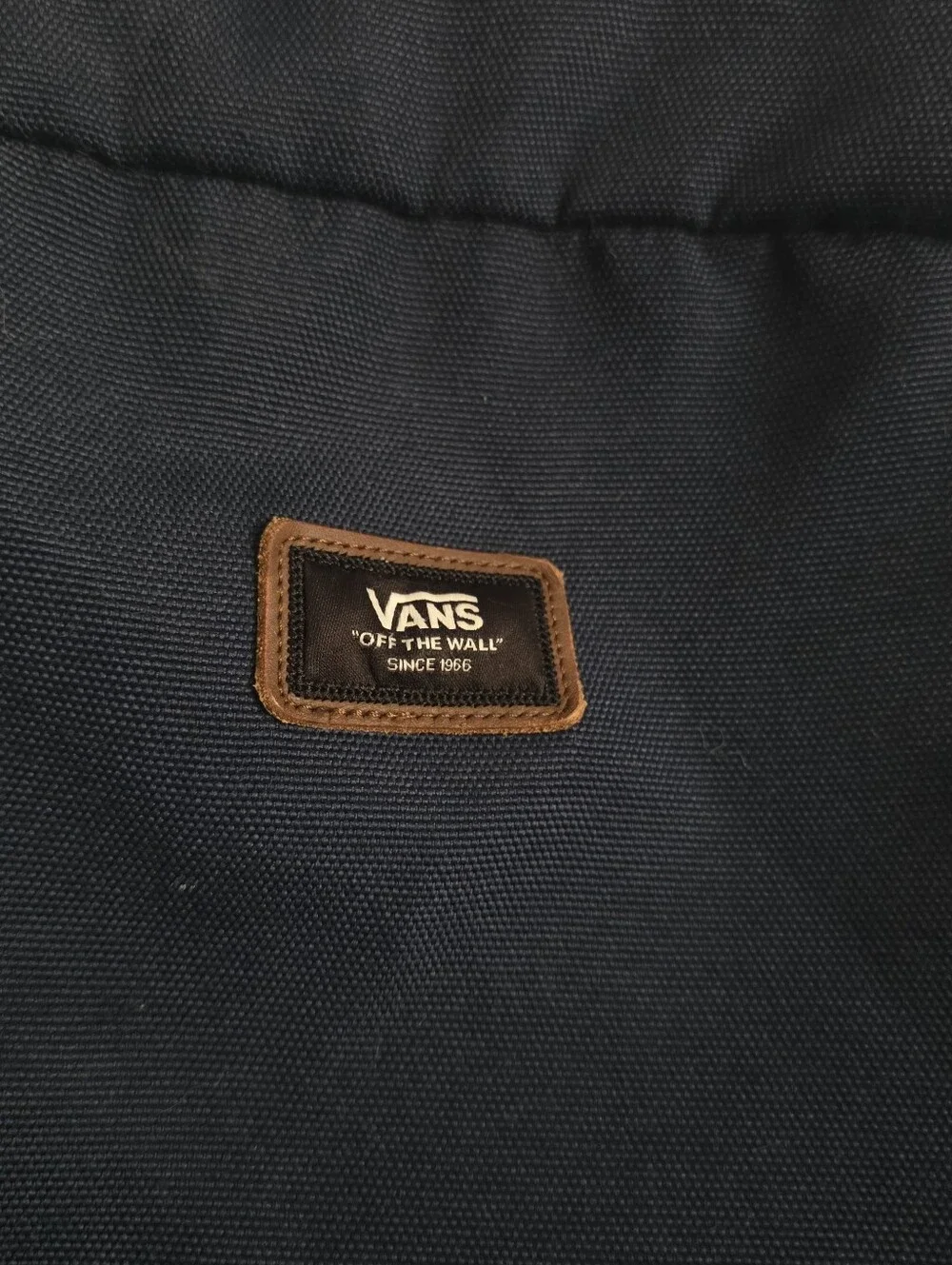 Vans Navy and Olive Canvas Backpack